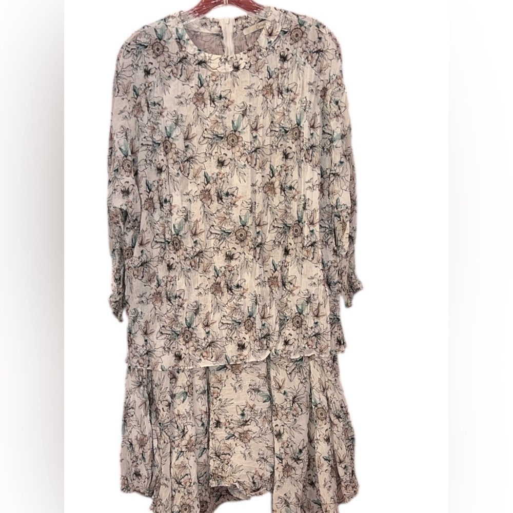 Carlucci Floral Print Women Skirt Set 8